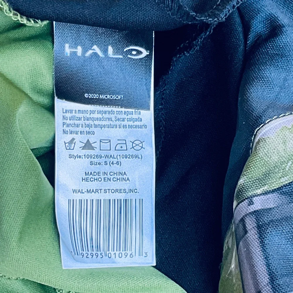 HALO Infinite Master Chief kids toddler‎ pretend play costume dress up ages 4 6